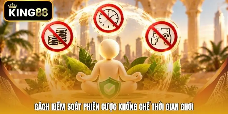 Cách kiểm soát phiên cược khống chế thời gian chơi