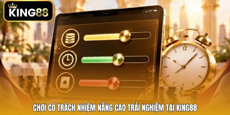 Chơi có trách nhiệm nâng cao trải nghiệm tại King88