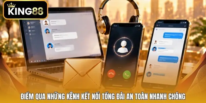 Điểm qua những kênh kết nối tổng đài an toàn nhanh chóng