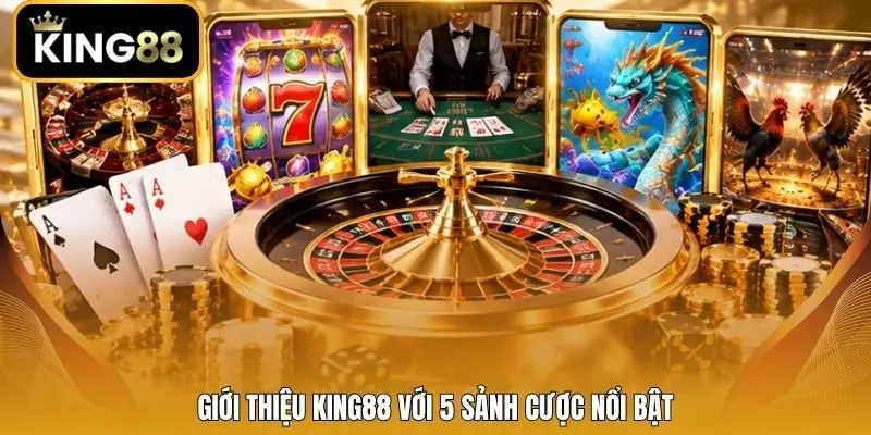 Giới thiệu King88 với 5 sảnh cược nổi bật