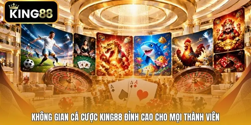 Không gian cá cược King88 đỉnh cao cho mọi thành viên